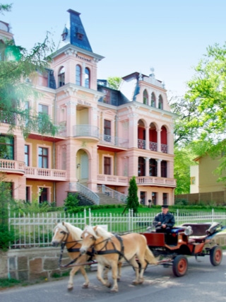 Loggia, Apartment, Villa Hintze in Heringsdorf